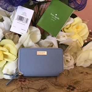 Kate Spade double zip, card/coin purse/wallet